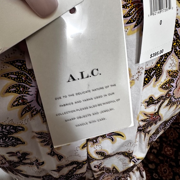 Cotton dress with puff sleeves - Picture 8 of 12